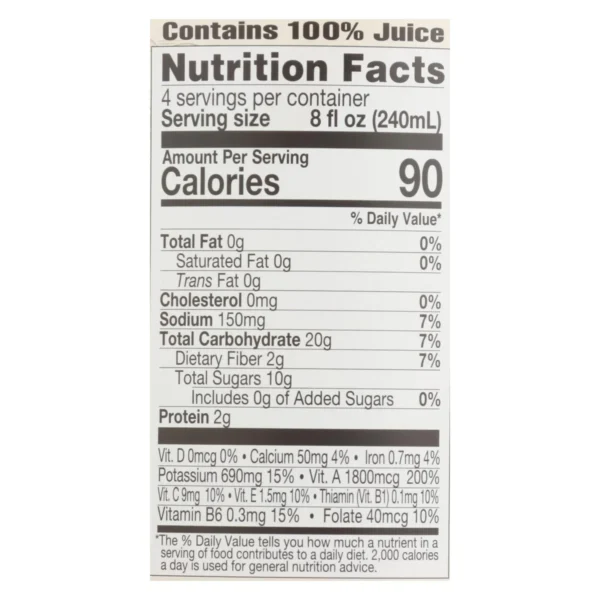 Lakewood - Organic Juice - Pure Carrot - Case of 6 - 32 fl oz. - Image 2