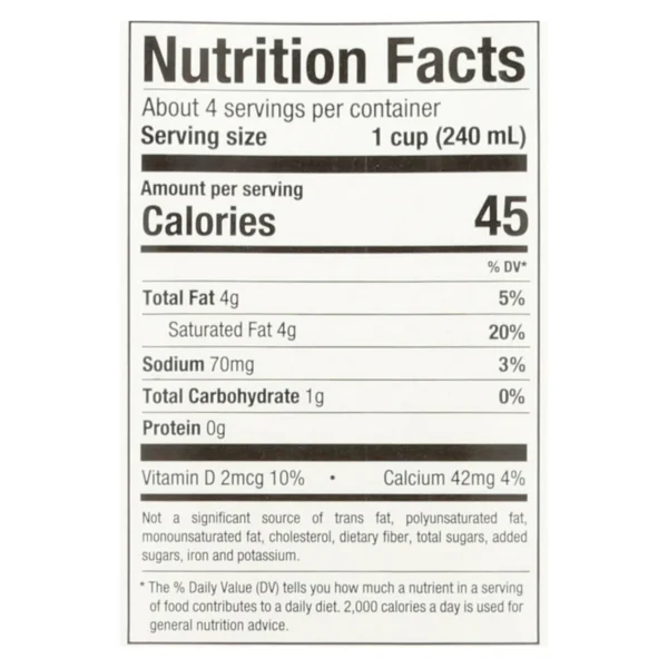 Pacific Natural Foods Coconut Original - Unsweetened - Case Of 12 - 32 Fl Oz. - Image 2