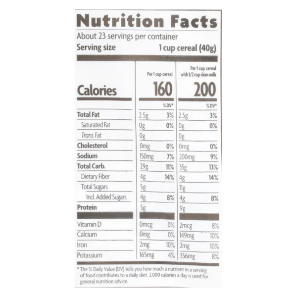Nature's Path Organic Millet Rice Oat-bran Flakes Cereal - Case Of 6 - 32 Oz. - Image 2