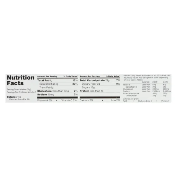 Glutino Chocolate Vanilla Cookies - Case Of 12 - 4.6 Oz. - Image 2