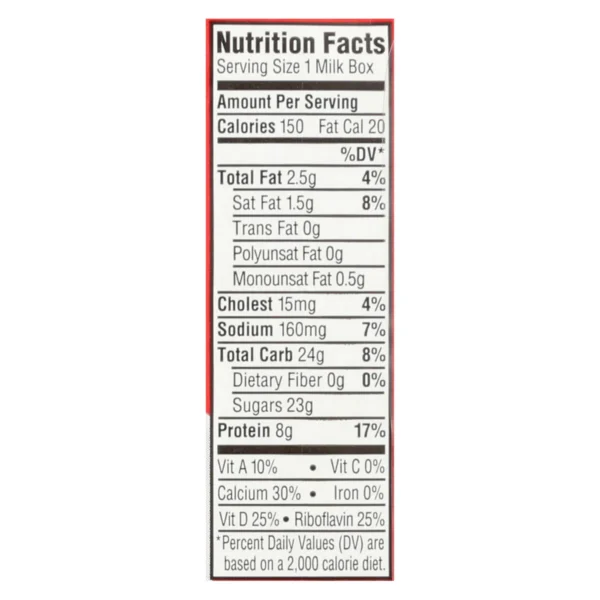 Horizon Organic Dairy Low-fat Milk - Strawberry - Case Of 3 - 8 Fl Oz. - Image 2