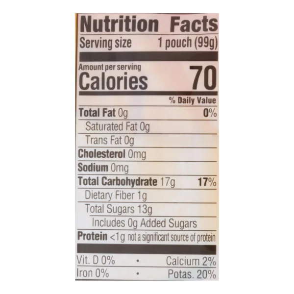 Happy Baby Clearly Crafted Mango - Case Of 16 - 3.5 Oz. - Image 2