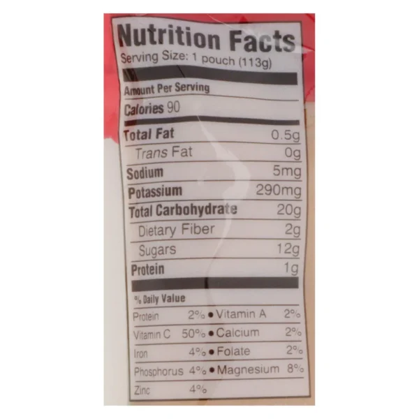 Happy Baby Happy Baby Clearly Crafted - Bananas Raspberries And Oats - Case Of 16 - 4 Oz. - Image 2