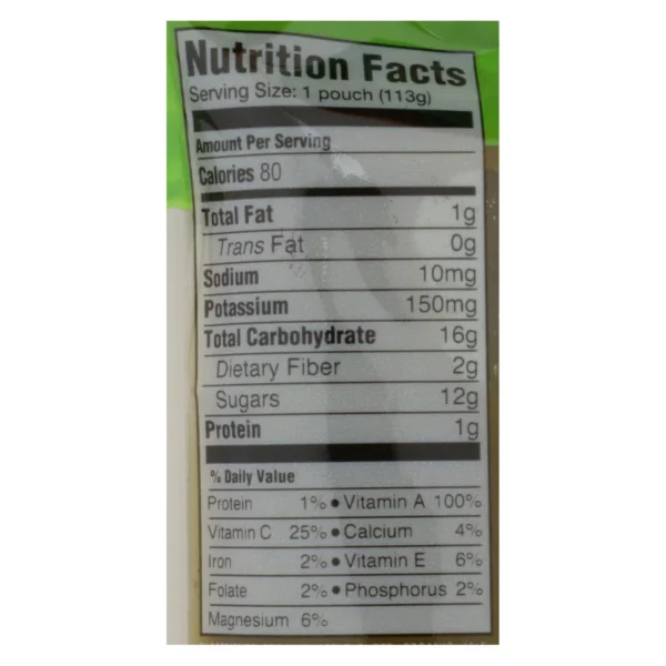 Happy Baby Happy Baby Clearly Crafted - Apples Kale And Avocados - Case Of 16 - 4 Oz. - Image 2