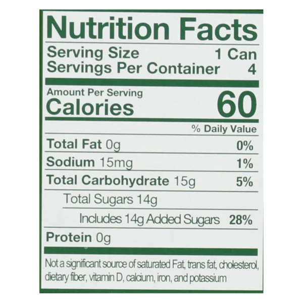 Q Drinks - Ginger Ale - Case of 6/4 packs/7.5oz Cans - Image 2