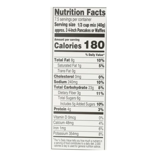 Simple Mills Almond Flour Pancake And Waffle Mix - Case Of 6 - 10.7 Oz. - Image 2