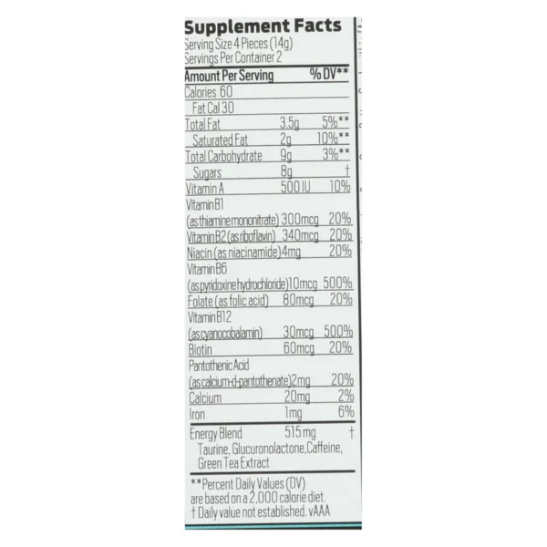 Good Day Chocolate Chocolate Pieces - with Energy - Case of 12 - .99 oz - Image 2