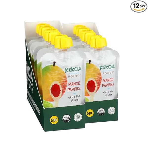 KEKOA FOOD BABY MANGO PAPRIKA - Case of 6