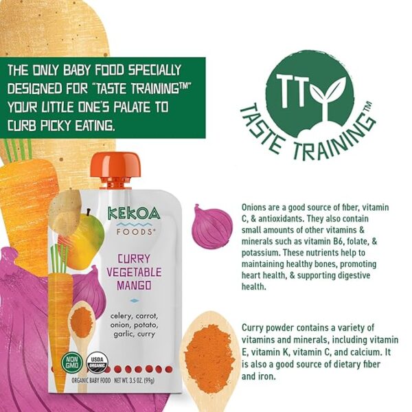 KEKOA FOOD BABY CURRY VEG MNGO - Case of 6 - Image 3