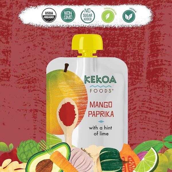 KEKOA FOOD BABY MANGO PAPRIKA - Case of 6 - Image 2