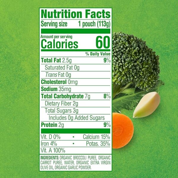 HAPPY BABY FOOD BABY BROC CRT ORG - Case of 16 - Image 3